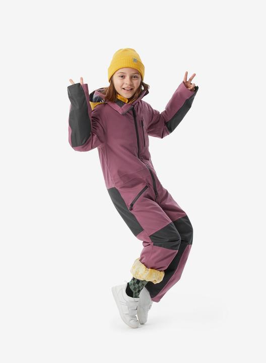 Immagine prodotto Wedze Tuta da sci per bambini calda e impermeabile - 900 rosa (146)