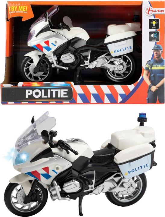 Produktbild Toi-Toys Polizeimotorrad Niederländisch mit Licht und Ton
