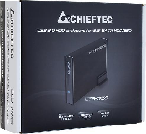 Actual product image Chieftec CEB-7025S hard disk (2.5")