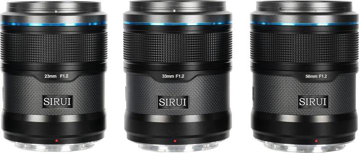 Produktbild Sirui Sniper Set AS-3S-XB 23mm, 33mm & 56mm F1.2 APSC Auto-Focus Lens Kit (Fujifilm X, APS-C / DX)
