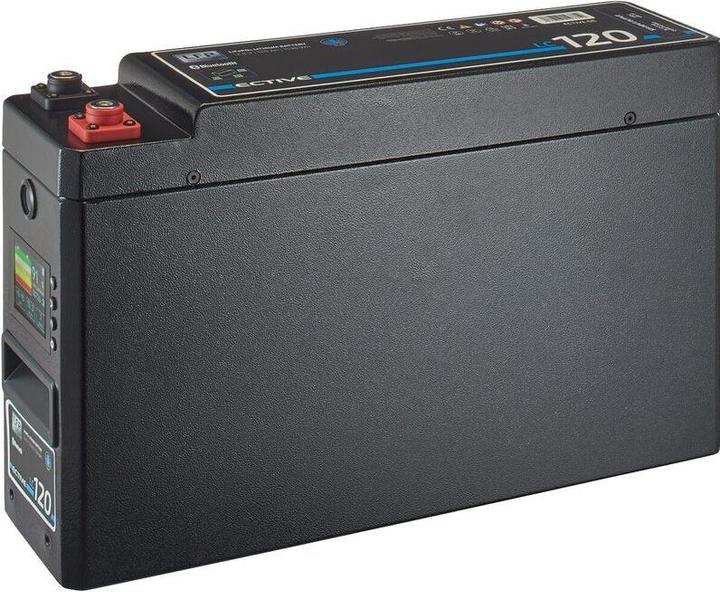 Actual product image Ective LC 120 SLIM BT 12V LiFePO4 Lithium supply battery 120Ah (12 V, 120 Ah)