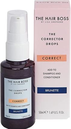 Produktbild The Hair Boss By Lisa Shepherd The Corrector Drops Color Correcting Droplets For Dark Hair Brunette (Brunette)