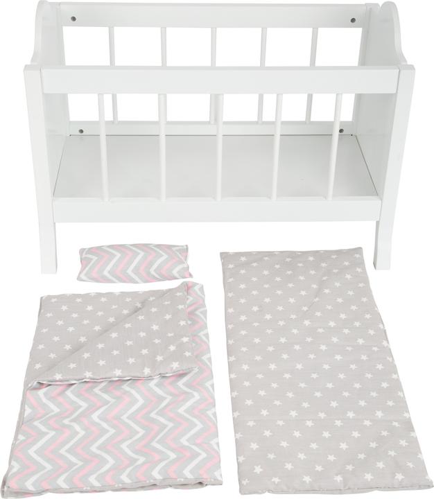 Actual product image small foot Doll crib