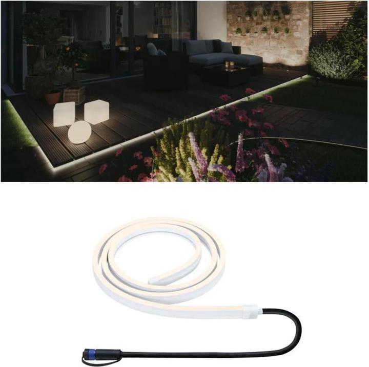 Image du produit Paulmann Plug & Shine (Blanc chaud, 200 cm, Extérieur)