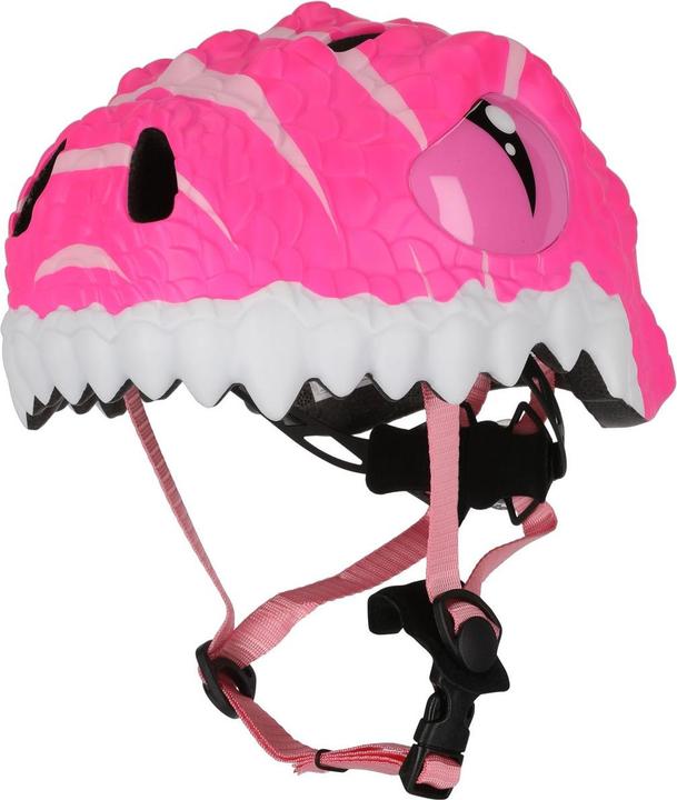 Produktbild Crazy Safety Dino Bicycle Helmet - Pink (100201-05-01) (49 - 55 cm)