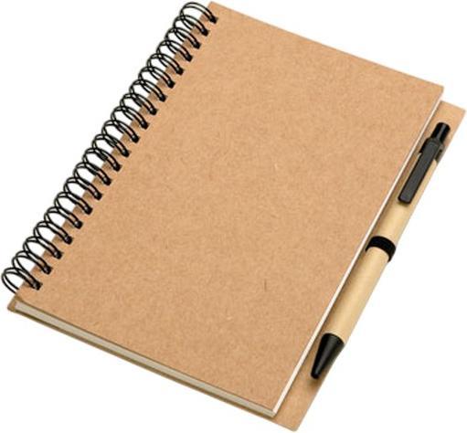 Produktbild MidOcean Notizbuch mit Stift Bloquero recyceltes Material B6 (B6)