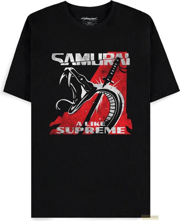 Actual product image Difuzed Cyberpunk 2077 - A Like Supreme Men's Short Sleeved T-shirt - S (S)