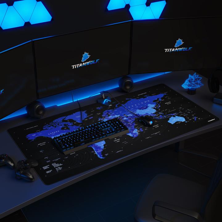 Immagine prodotto Titanwolf Tappetino per mouse da gioco, tappetino per mouse da gioco XXXL Speed Tappetino per mouse 1200 x