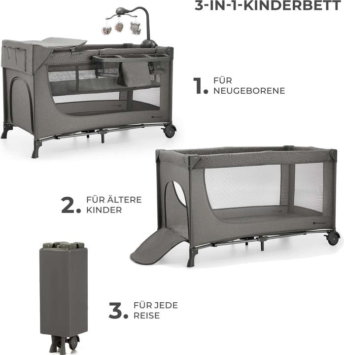 Actual product image KinderKraft 3in1 JOY 2 + accessories