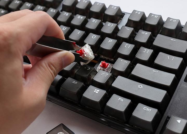 Immagine prodotto Ducky Tastiera da gioco One 3 Aura Black, LED RGB - MX-Speed-Silver (DE, Cablato)