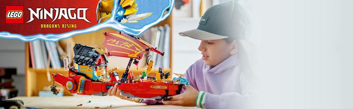 Produktbild LEGO Ninja-Flugsegler im Wettlauf mit der Zeit (71797, LEGO Ninjago)