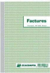 Image du produit Exacompta Manifold Factures micro-entrepreneur, 210 x 148 mm
