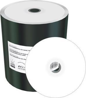 Actual product image MediaRange CD-R 700MB 80min 52x printable, pack of 100 in foil (100 x)