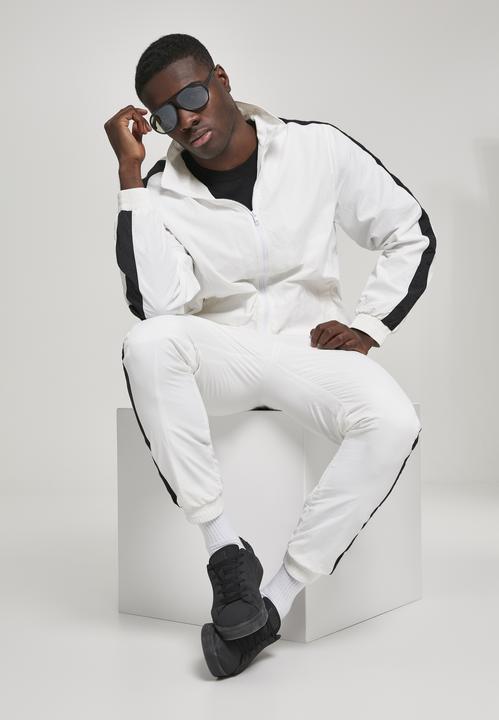 Produktbild Urban Classics Striped Sleeve Crinkle Track Jacket (XXL)