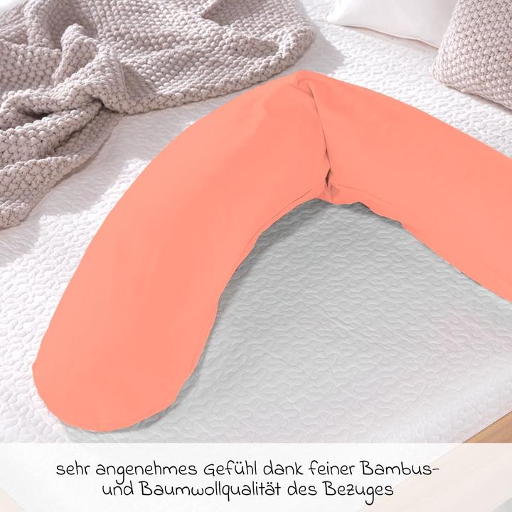 Produktbild Theraline Stillkissen "Das Original" mit Polyester Hohlfaser Füllung inkl. Bezug 190 cm (190 cm)