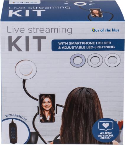 Actual product image Ootb Live streaming & vlogging kit with mobile phone holder