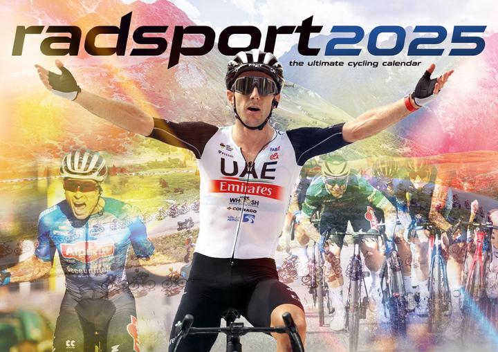 Radsport Kalender 2025 (42 x 30 cm, Deutsch)