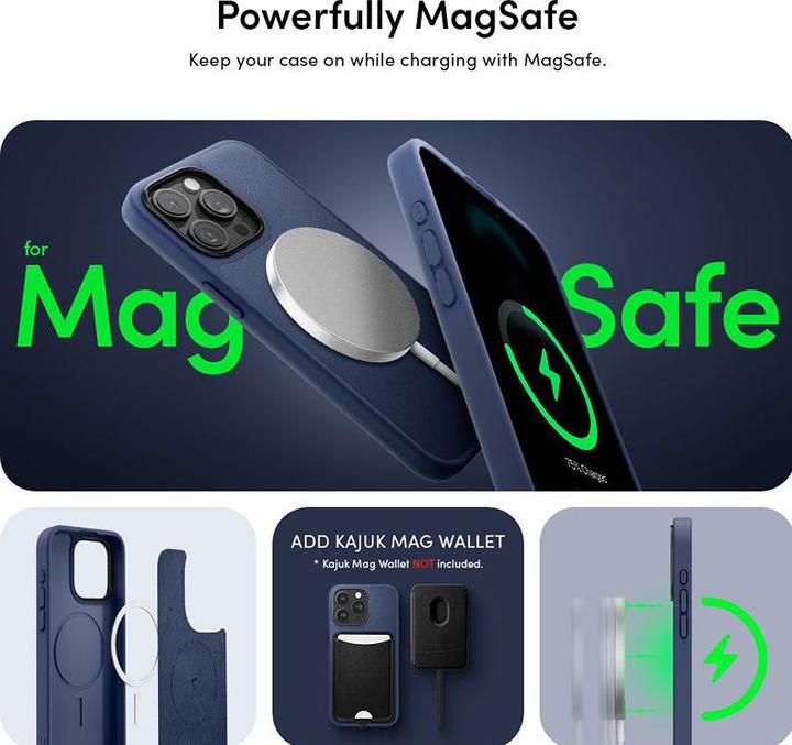Image du produit Cyrill Kajuk Mag Magsafe Iphone 15 Pro Marine (Apple iPhone 15 Pro)