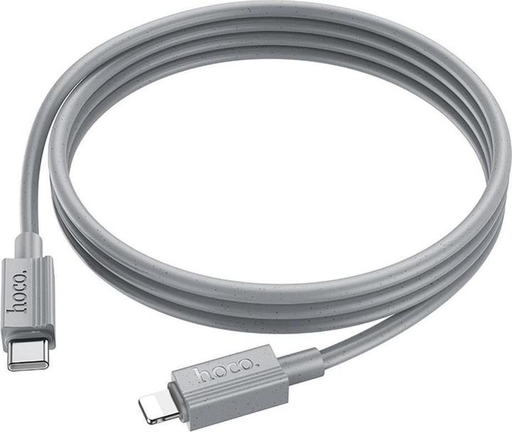 Produktbild Hoco Cable cable Type C to Lightning PD 27W X107 1 m gray (1 m, USB 3.0)