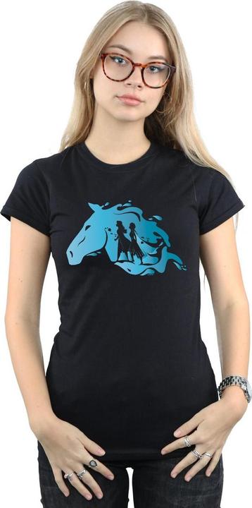 Image du produit Disney - T-shirt FROZEN NOKK SILHOUETTE - Femme (S)