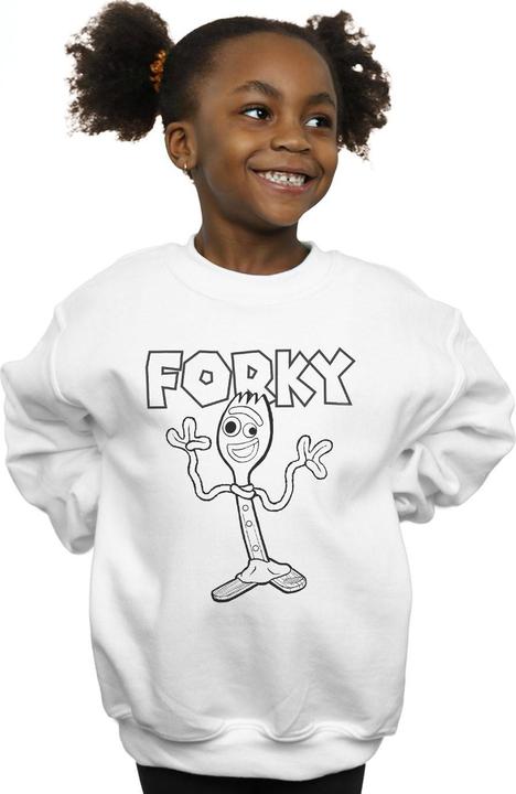 Produktbild Disney Toy Story 4 Forky Sweatshirt Mädchen (140, 146)