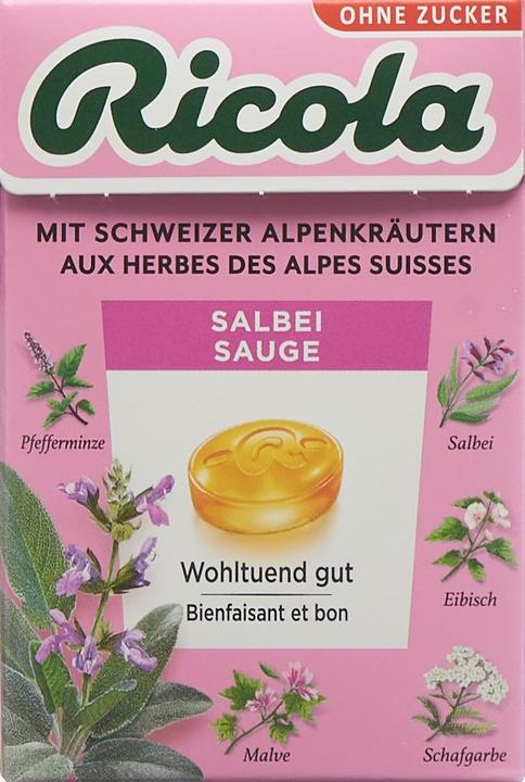 Produktbild Ricola Salbei Kräuterbonbons (1 Stk., 50 g)