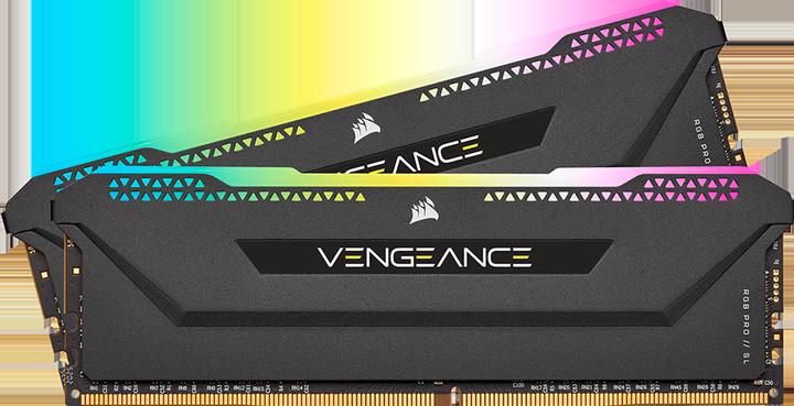 Image du produit Corsair Vengeance RGB Pro (2 x 16GB, 2666 MHz, RAM DDR4, DIMM)