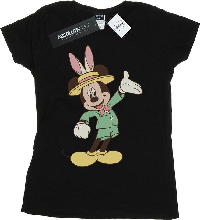 Immagine prodotto Disney Mickey Mouse Easter Bunny Maglietta Donna (M)