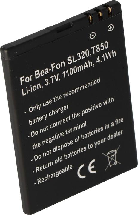 Actual product image AccuCell Akku Bea-Fon SL320 Akku T850, DRTEL-4D-01, Olympia Brio