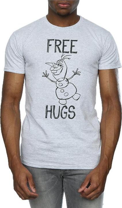 Immagine prodotto Disney Frozen Maglietta Abbracci Gratis Olaf Heather (M)