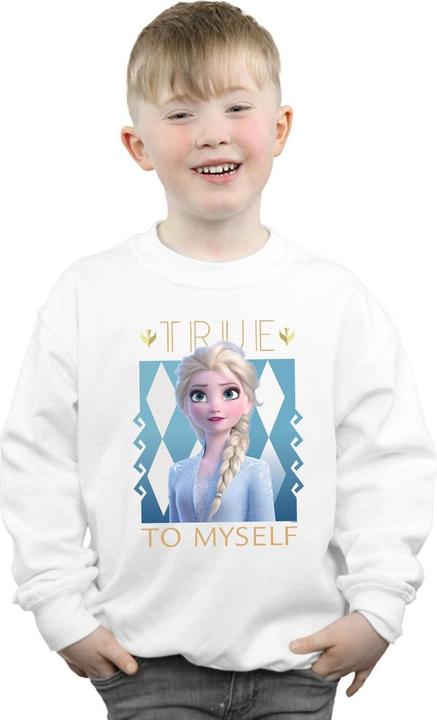 Actual product image Disney Boys Frozen 2 Elsa True To Myself Sweatshirt (140, 146)