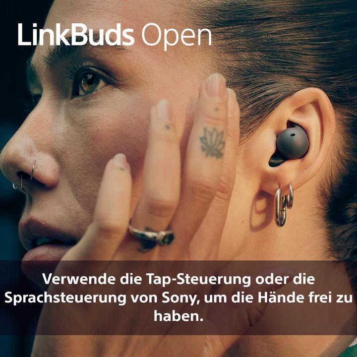 Produktbild Sony LinkBuds Open (keine Geräuschunterdrückung, 8 h, Kabellos)