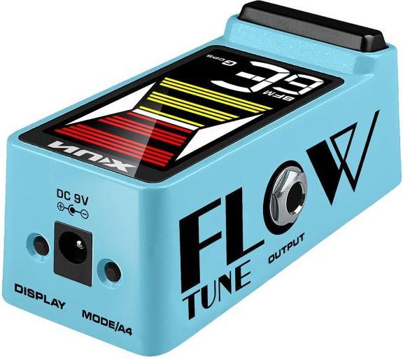 Actual product image NUX tuner NTU-3 MKII Flow Tune Blue with power supply unit
