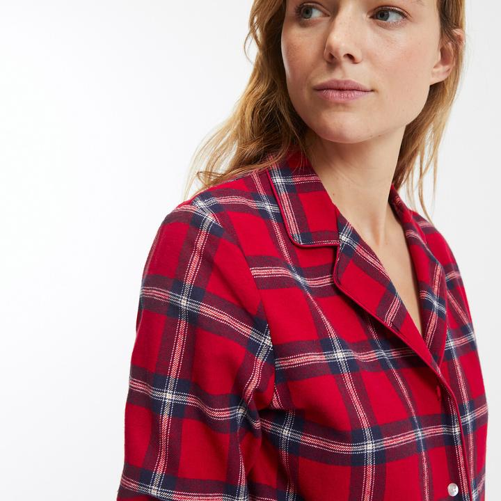 Produktbild La Redoute Collections Pyjama aus kariertem Flanell (46)