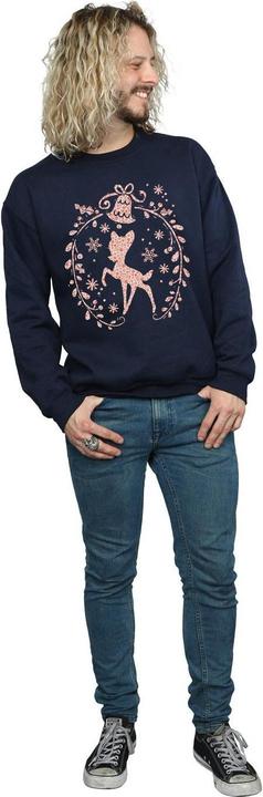 Immagine prodotto Disney Bambi Christmas Wreath Felpa Uomo (XL)