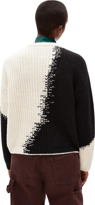 Image du produit Armedangels Long Sleeve Miyaar Pullover Round Neck Black/Oat (L)