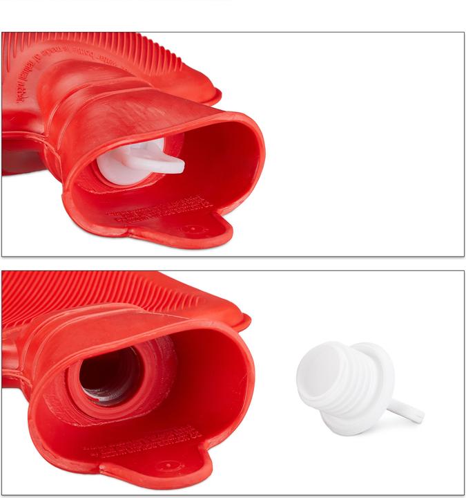 Actual product image Relaxdays Hot water bottle (1 l)
