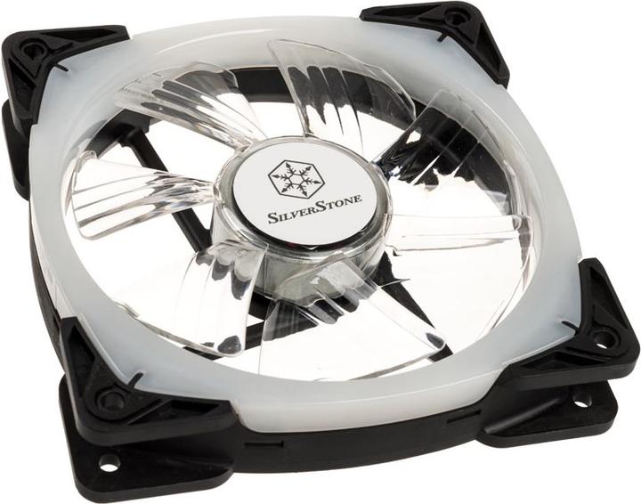 Actual product image Silverstone SST-FW123-RGB, RGB fan (120 mm, 1 x)