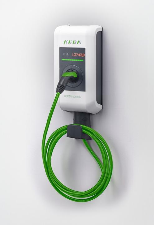 Actual product image Keba c-series Type2 6m RFID 122112 22KW P30-EC240422-E0R-GE (Type 2, 22 kW, 32 A)