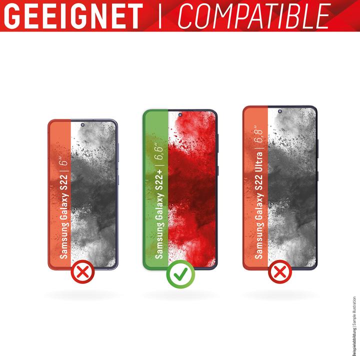 Immagine prodotto Displex Smart Glass, Displayschutzfolie (1 Pezzo/i, Samsung Galaxy S23+, Samsung Galaxy S22 5G)