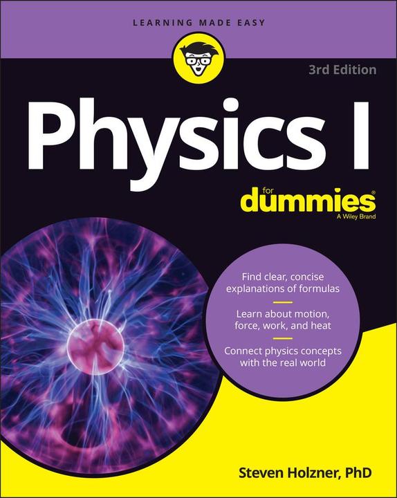 Produktbild Physics I For Dummies (Englisch, Steven Holzner, 2022)