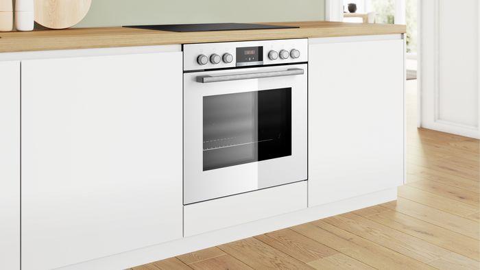 Image du produit Bosch Hausgeräte Set four encastrable, HEA513BW3 + NKN645GA2E, Cuisinière encastrable, Table de cuisson électrique