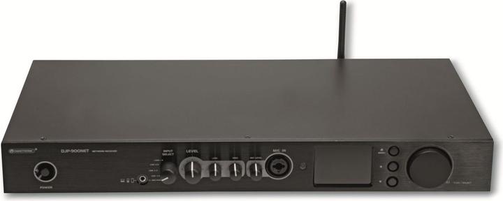 Produktbild Omnitronic DJP-900NET Internetradio HiFi-Tuner Bluetooth®, DAB+, Internetradio, WLAN (Röhren-Vorstufe)