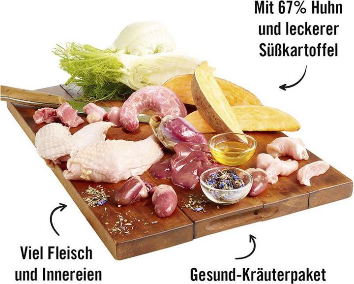 Immagine prodotto Dogs'n Tiger Cibo umido finemente preparato 400g (Cucciolo + gattino, 1 pz., 400 g)