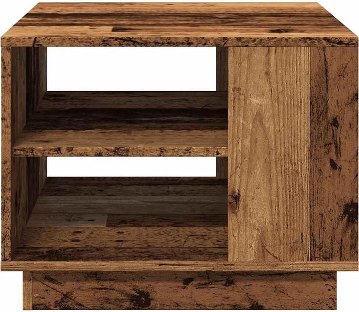 Immagine prodotto VidaXL Couchtisch Beistelltisch Wohnzimmertisch Kaffeetisch Altholz-Optik (55 x 55 x 42 cm)