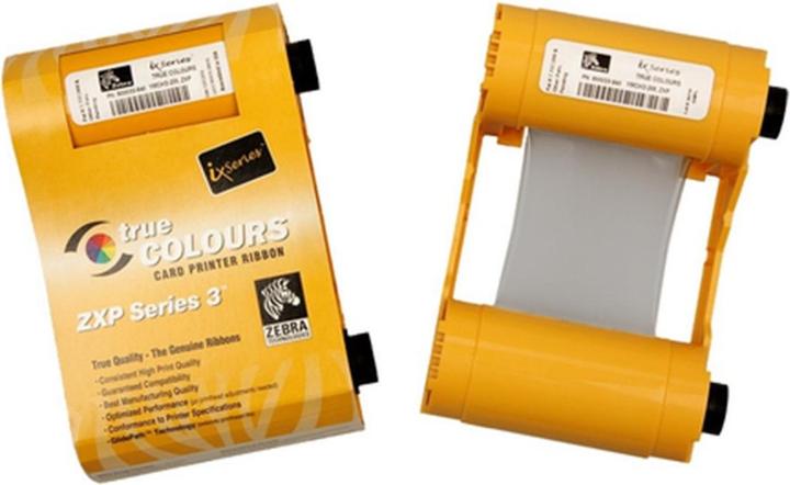 Image du produit Zebra ZXP3-R2 RUBAN (Bleu, Rose, Jaune, Noir)