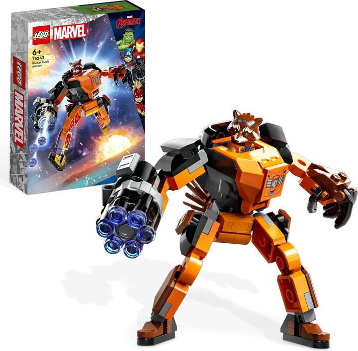 Immagine prodotto LEGO 76243 Rocket Mech (76243, LEGO Marvel)