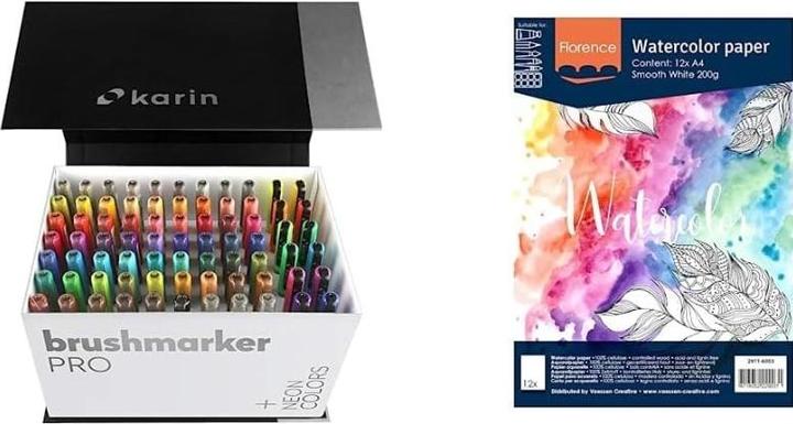 Image du produit Karin Brush Marker Pro Mega Box (Multicolore, 72 x)
