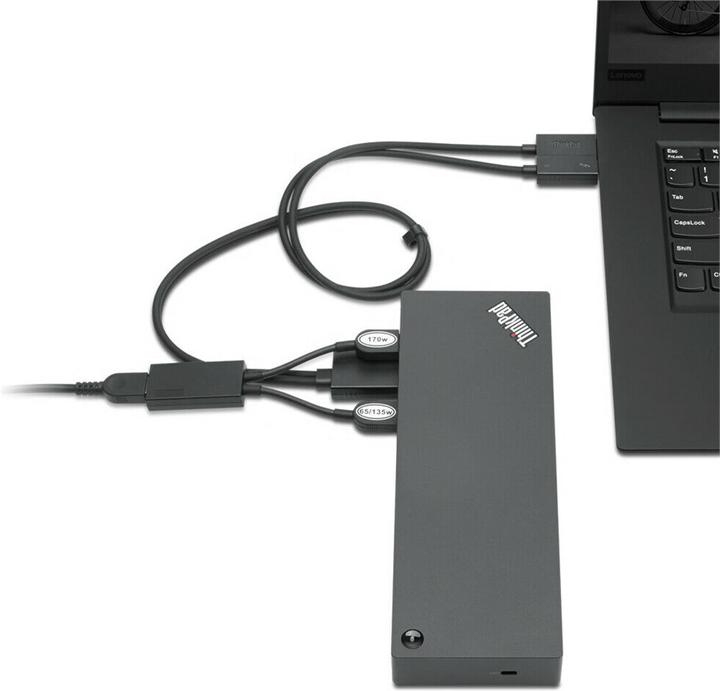 Actual product image Lenovo ThinkPad Thunderbolt 3 Workstation Dock Gen 2 (Thunderbolt, 13 Ports)