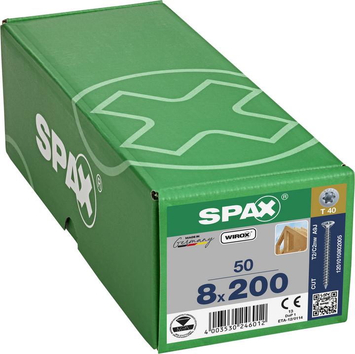 Produktbild Spax Holzbauschrauben (50 Schrauben pro Stück)